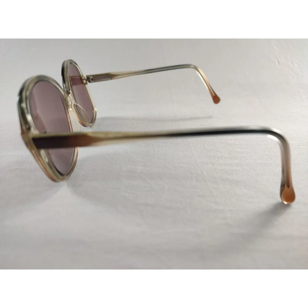 Vintage Logo Paris C.‎ Jane 92002 169 Eyeglasses Frame Italy 50-16-135 Amber